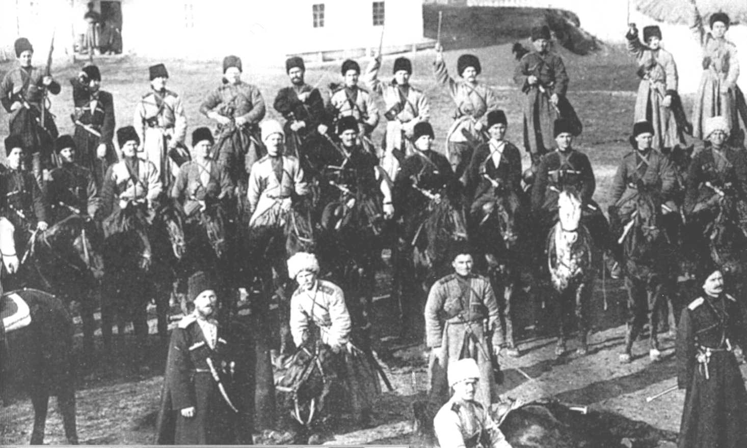 Kuban cavalry of the RCW