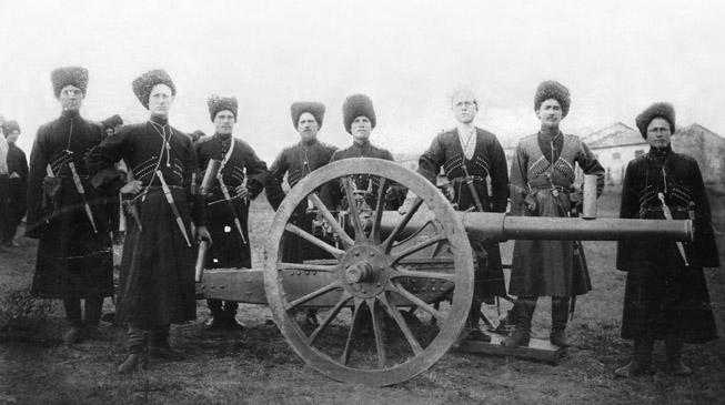 WWI Terek artillery