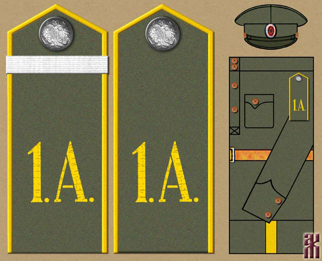 Uniforms of Cossacks in the Far East of Russia 1920