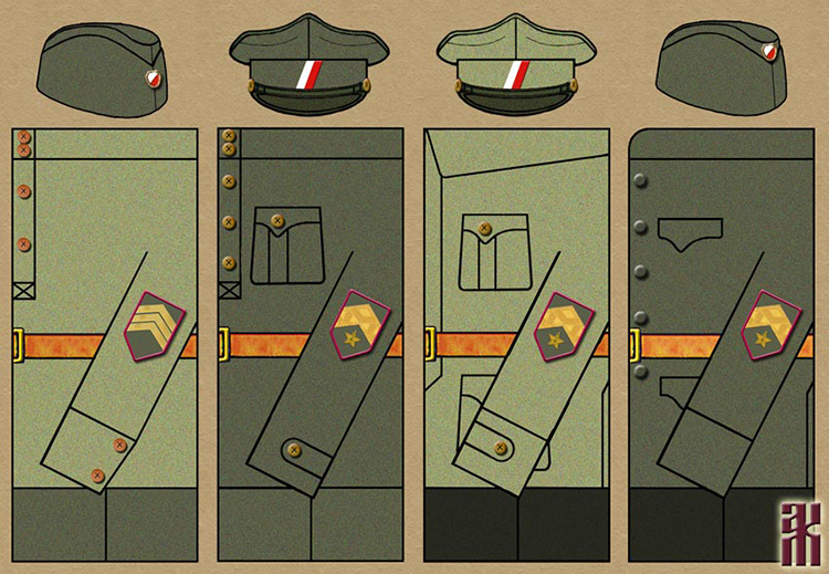 Uniforms of the Czecho-Slovak Generals in the Russian Civil War