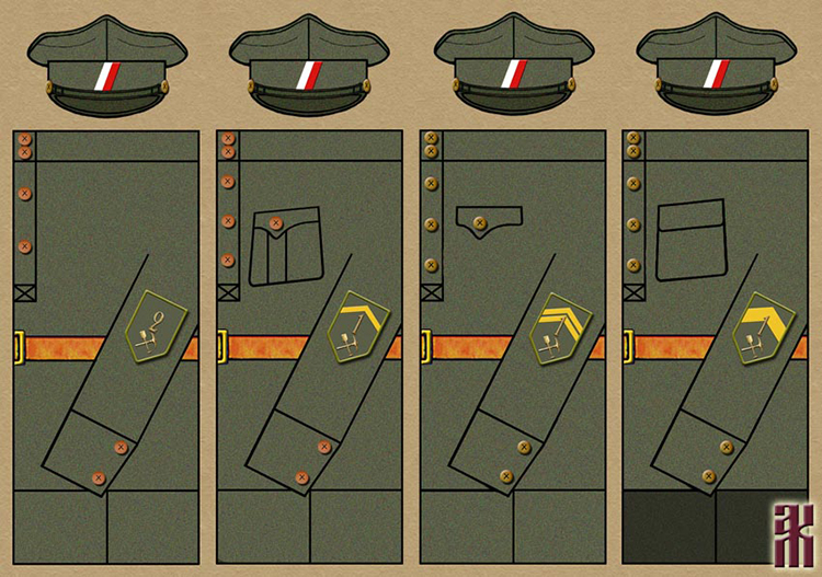 Uniforms of the engineer and sapper units of the Czech Legion in the Russian Civil War