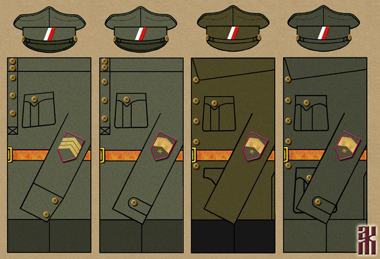 Uniforms of the Czecho-Slovak Generals in the Russian Civil War