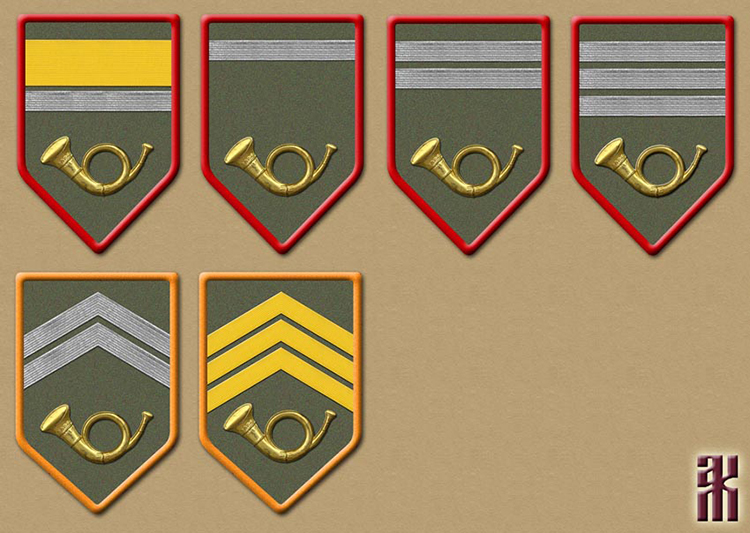 insignia of military field post in the Czech Legion in the Russian Civil War