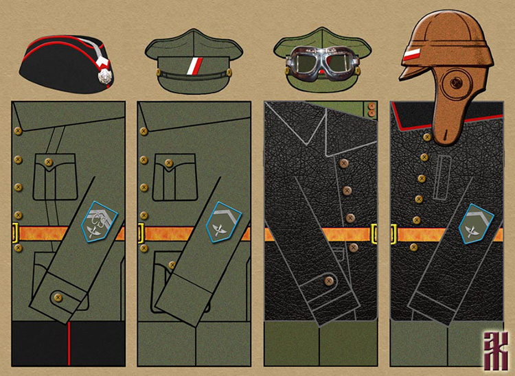 Uniforms of the Czechoslovak Army's aviation units in the Russian Civil War
