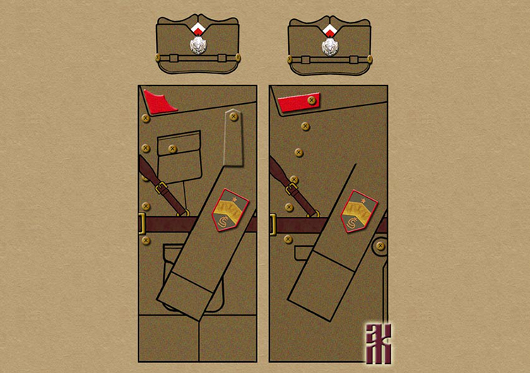 Uniforms of the Czecho-Slovak Generals in the Russian Civil War