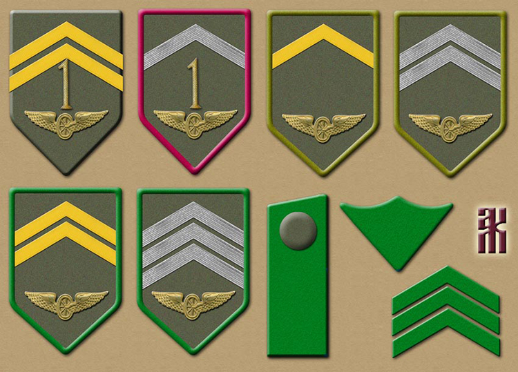 Insignia of the independent transport company of the Czech Legion in the Russian Civil War