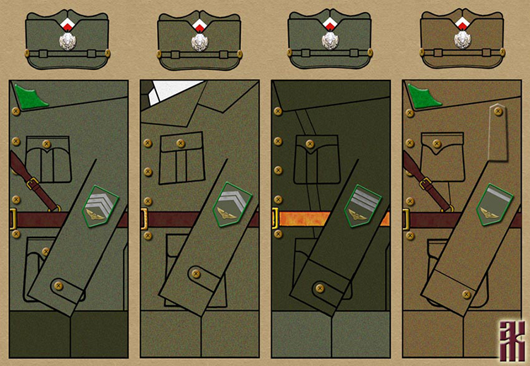 Uniforms of the independent transport company of the Czech Legion in the Russian Civil War
