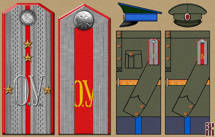 uniforms of the Orenburg Cossack Military School