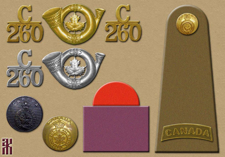 Uniforms of the Canadian Expeditionary Forces in Siberia 1918-1919