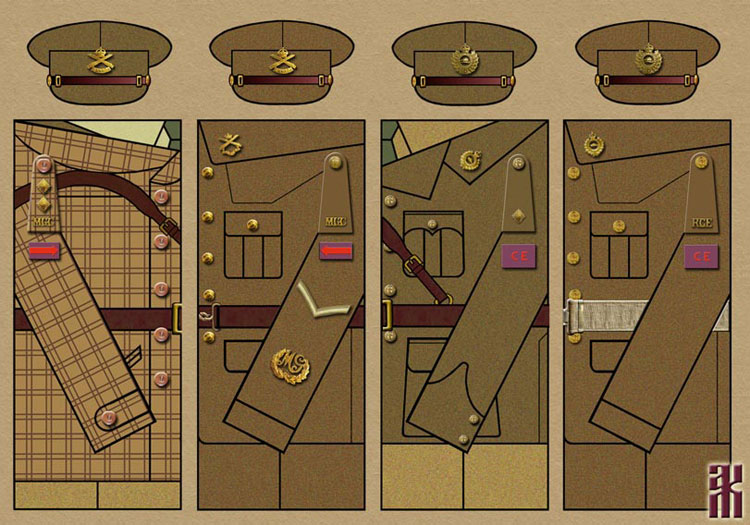 Uniforms of the Canadian Expeditionary Forces in Siberia 1918-1919