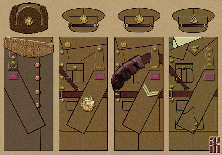 Uniforms of the Canadian Expeditionary Forces in Siberia 1918-1919