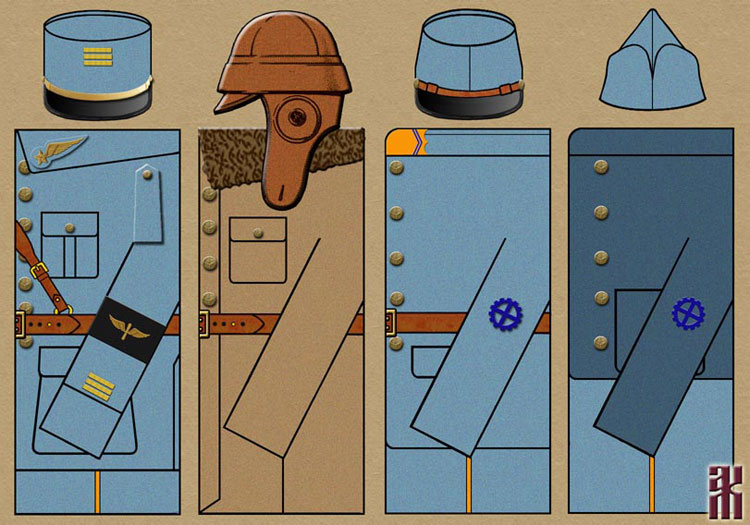 Uniforms of the French Expeditionary Forces in Siberia 1918-1920