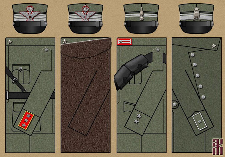 Uniforms of Royal Italian Army in the Russian Civil War