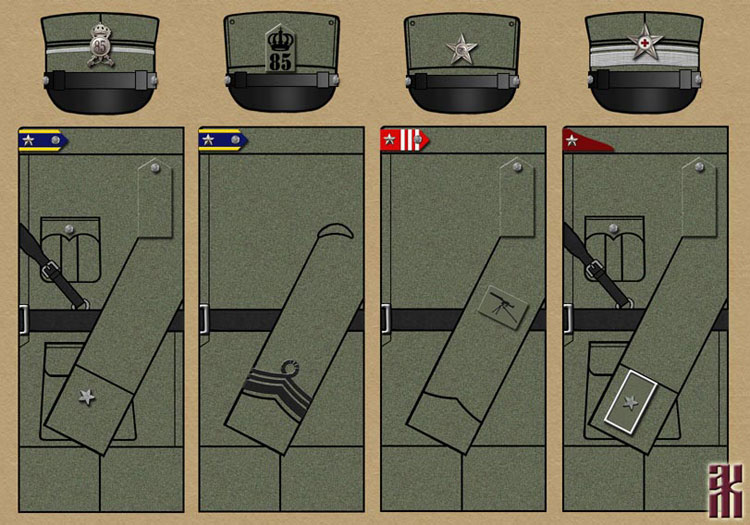 Uniforms of Royal Italian Army in the Russian Civil War