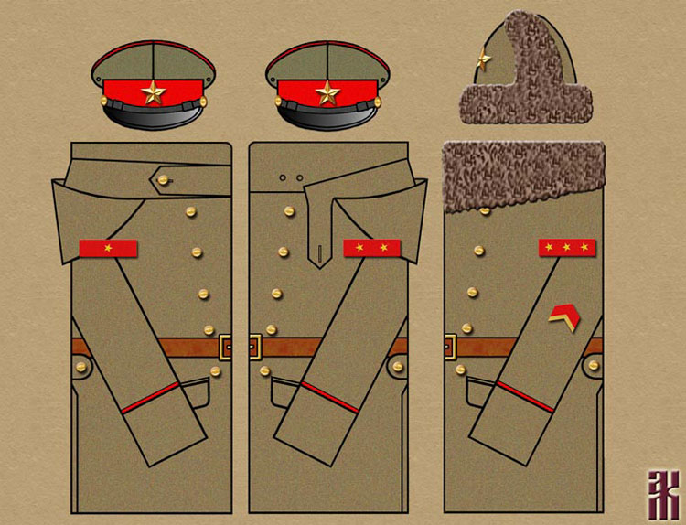 Uniforms of the Japanese Expeditionary Forces in the East of Russia, 1918-1922