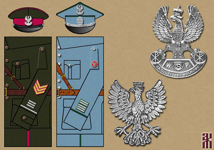 Uniforms of the 5th Polish Siberian Rifle Division, 1918-1920