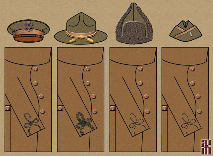 Uniforms of the US Expeditionary Forces Siberia, 1918-1920