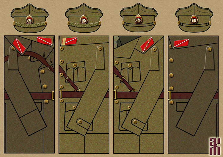 Uniforms of White Latvian Armed Forces in the East of Russia, 1918-1920