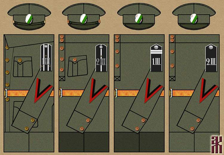 Uniform of the 2nd Siberian Assault Brigade in the Russian Civil War