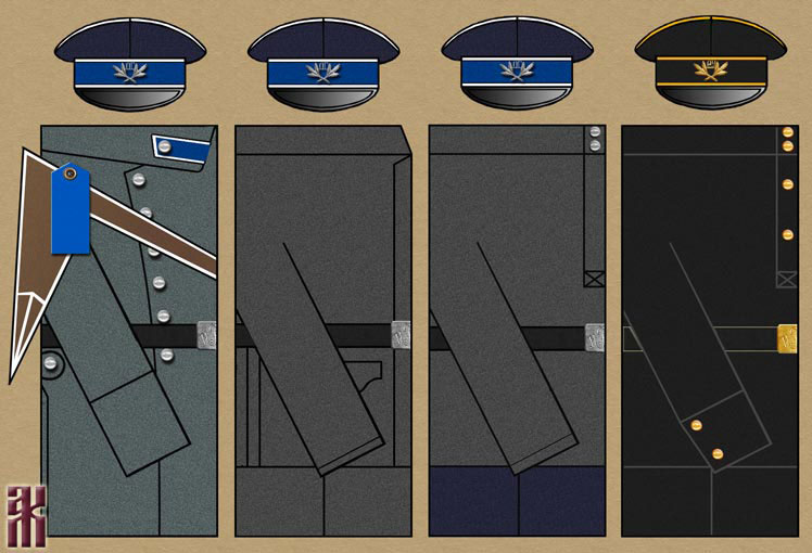 Uniforms of the Omsk Student Battalion in the Russian Civil War