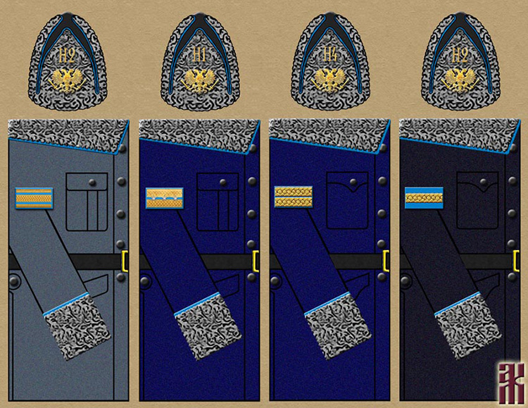 Uniforms of Kolchak's Siberian Police