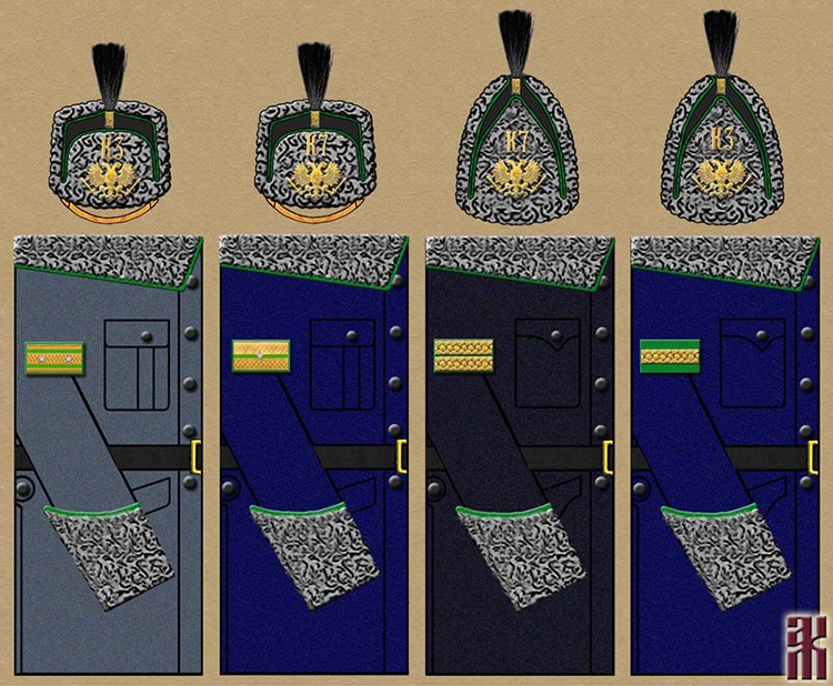 Uniforms of Kolchak's Siberian Police