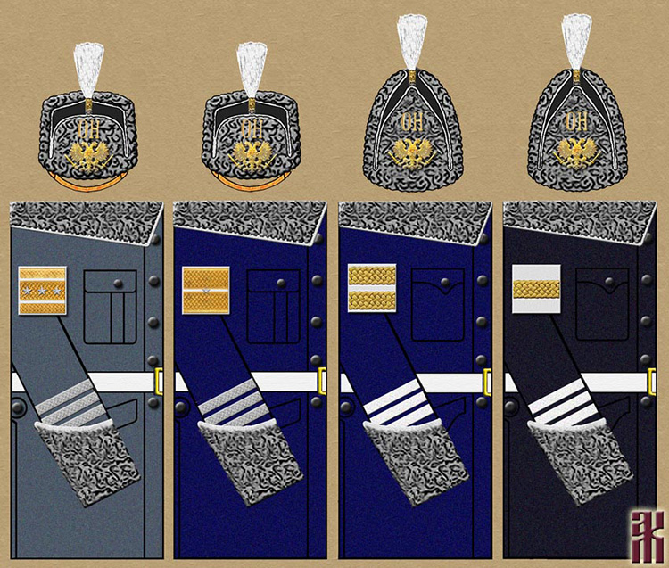 Uniforms of Kolchak's Siberian Police