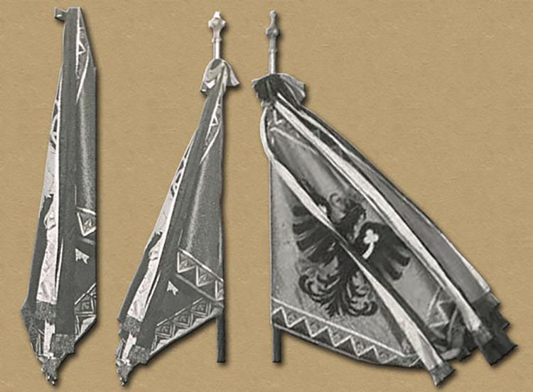 Banner of the 8th Czechoslovak Rifle Regiment in the Russian Civil War